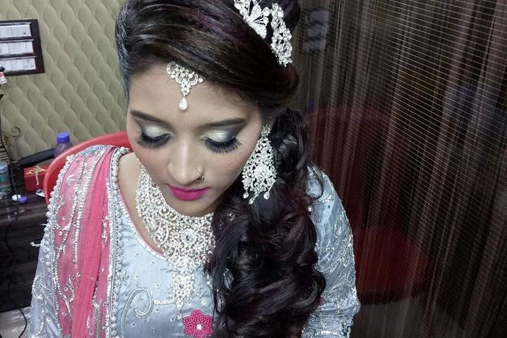 Bridal makeup