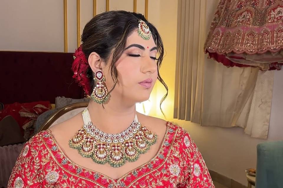 Bridal makeup