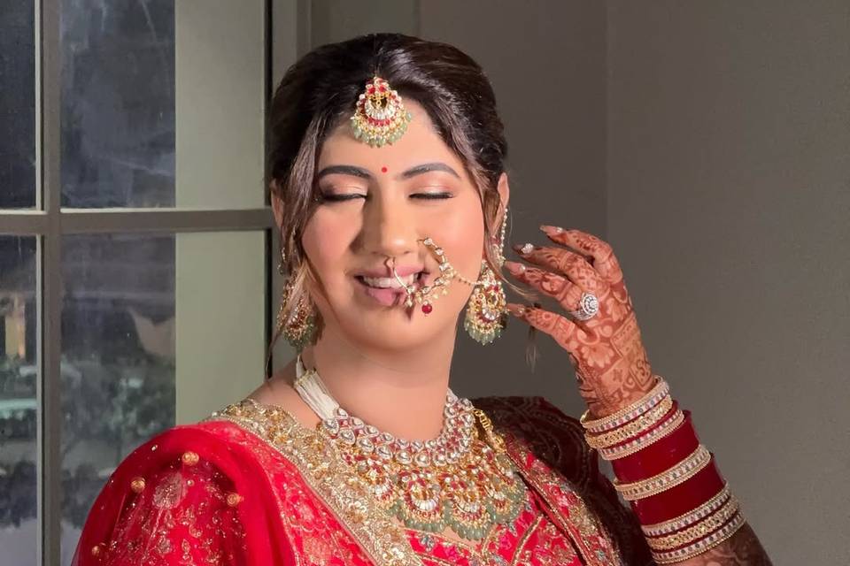 Bridal makeup