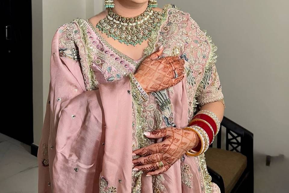 Bridal makeup
