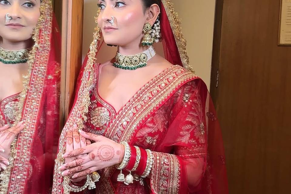 Bridal makeup