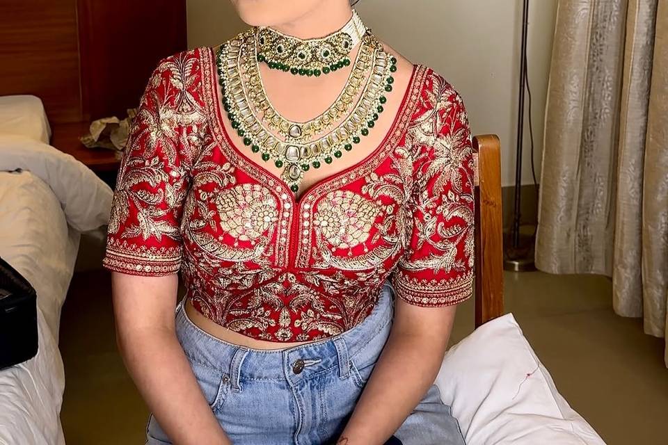 Bridal makeup
