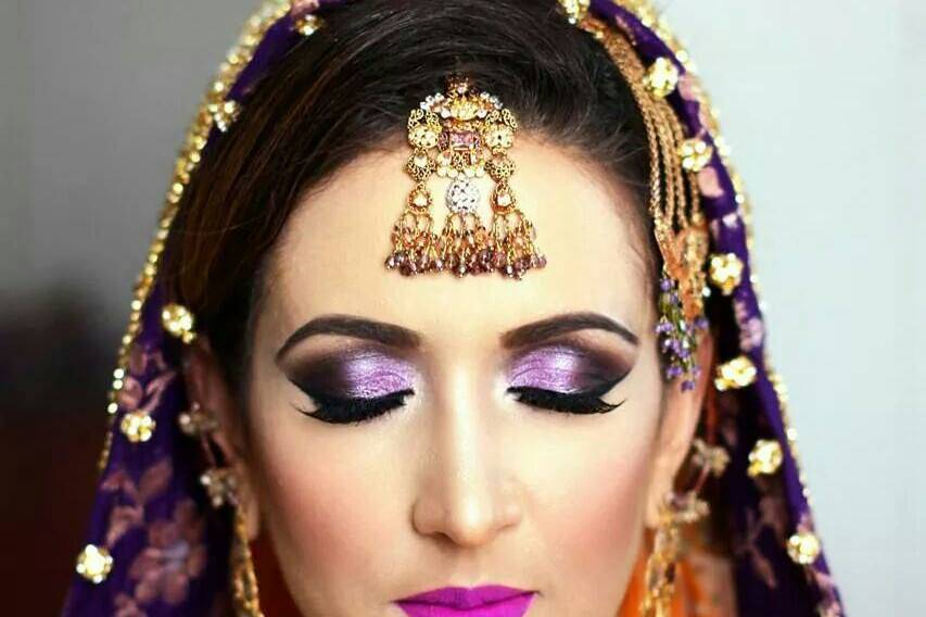 Bridal makeup