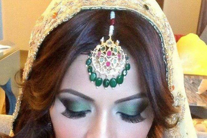 Bridal makeup