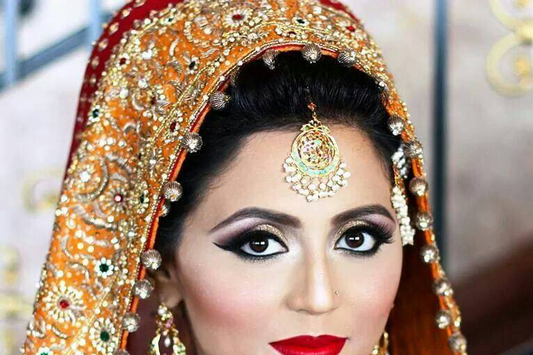 Bridal makeup