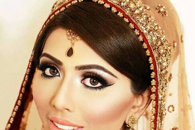 Bridal makeup