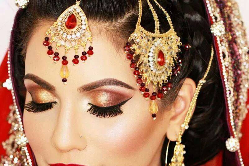 Bridal makeup