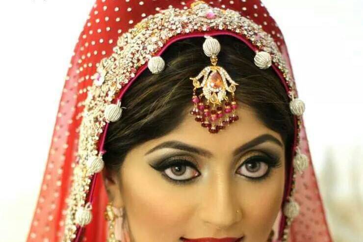 Bridal makeup