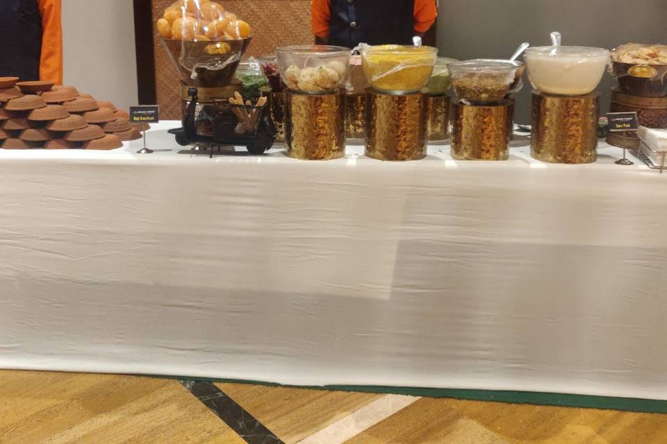 Catering setup