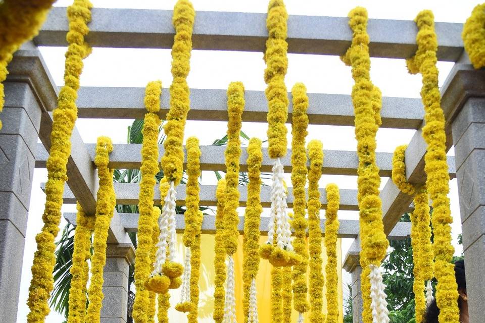 Haldi decor