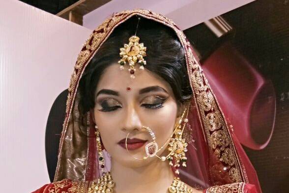 Bridal makeup