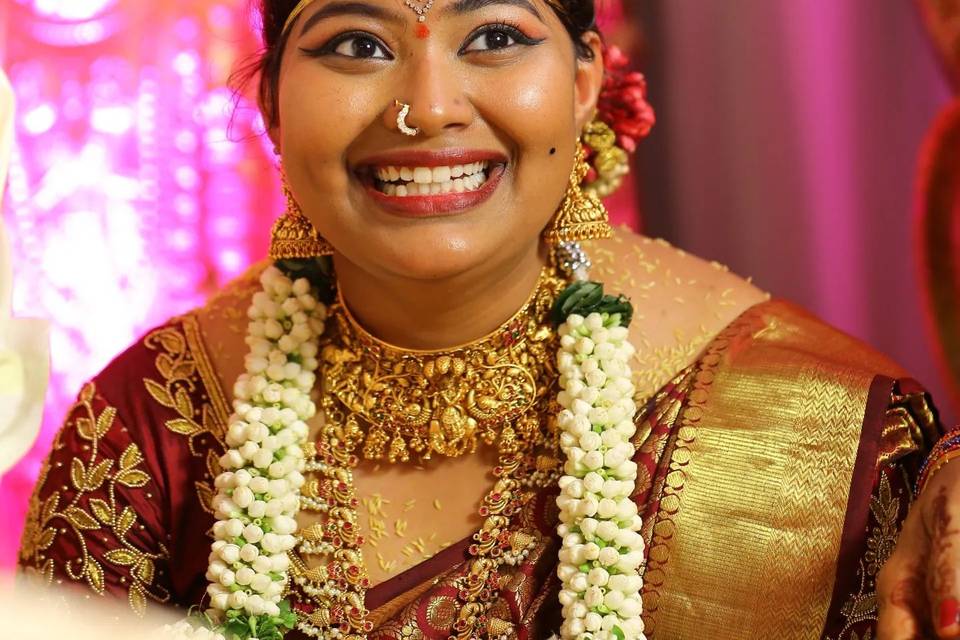 Bridal makeup