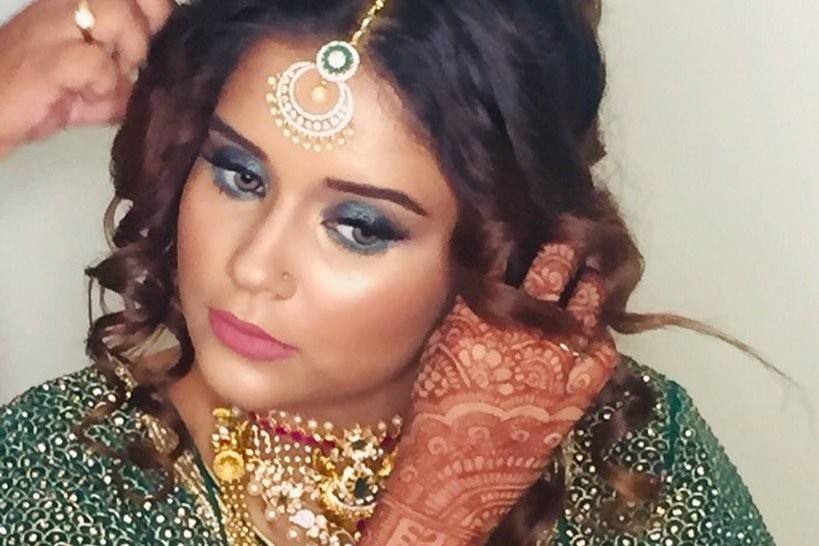 Bridal makeup