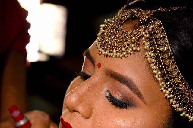 Bridal makeup