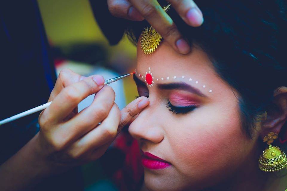 Bridal makeup