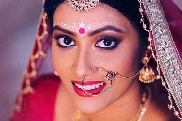 Bridal makeup