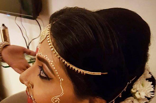 Bridal makeup