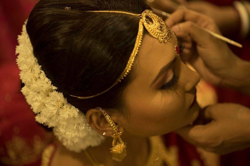 Bridal makeup