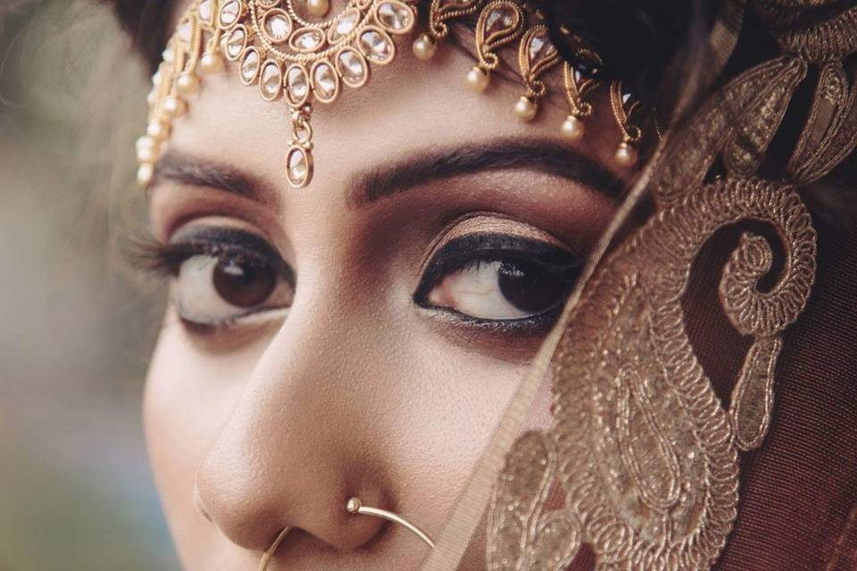 Rajasthani Royal bridal makeup