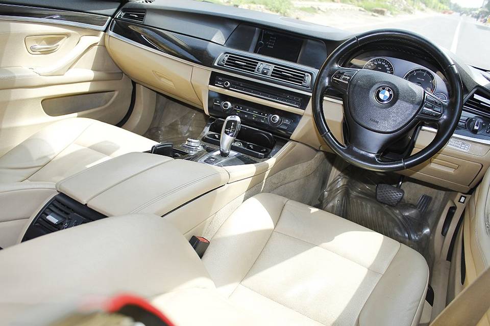 BMW 5 series interior