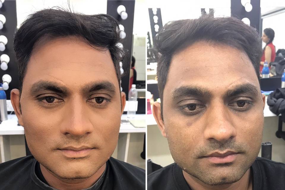 Groom Before - After