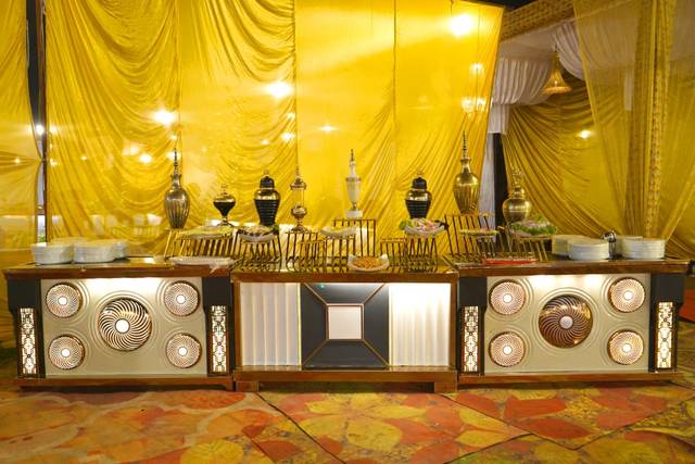 Catering setup