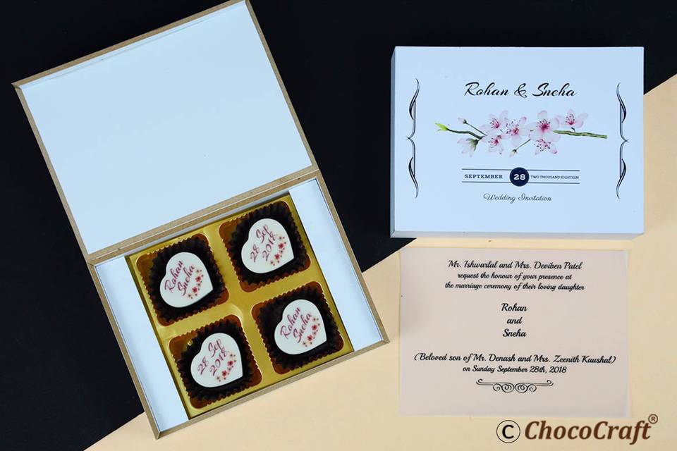 Wedding invites by chococraft