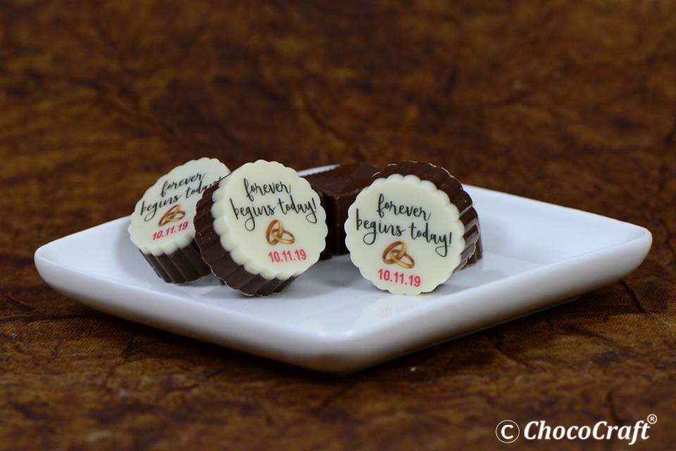 Wedding chocolates