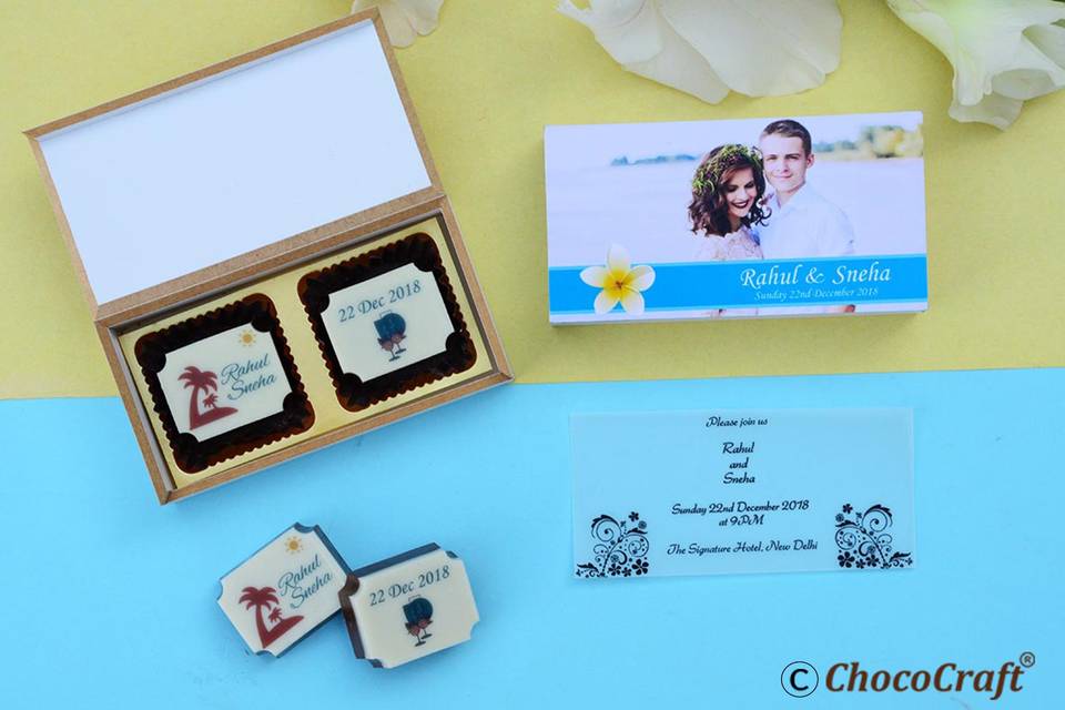 Wedding invites - chococraftwe