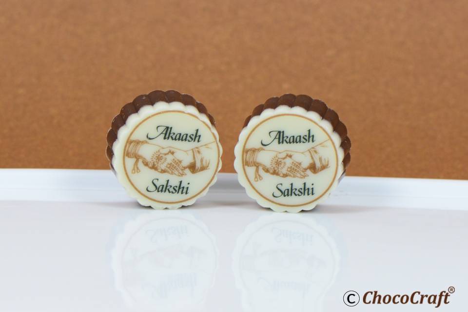 Wedding chocolates