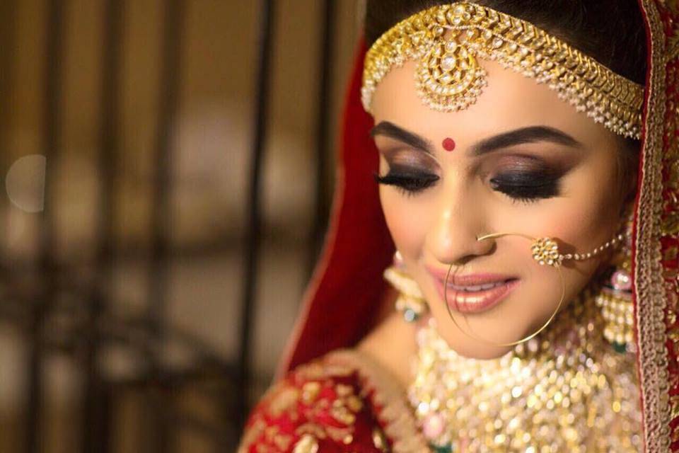 Bridal makeup