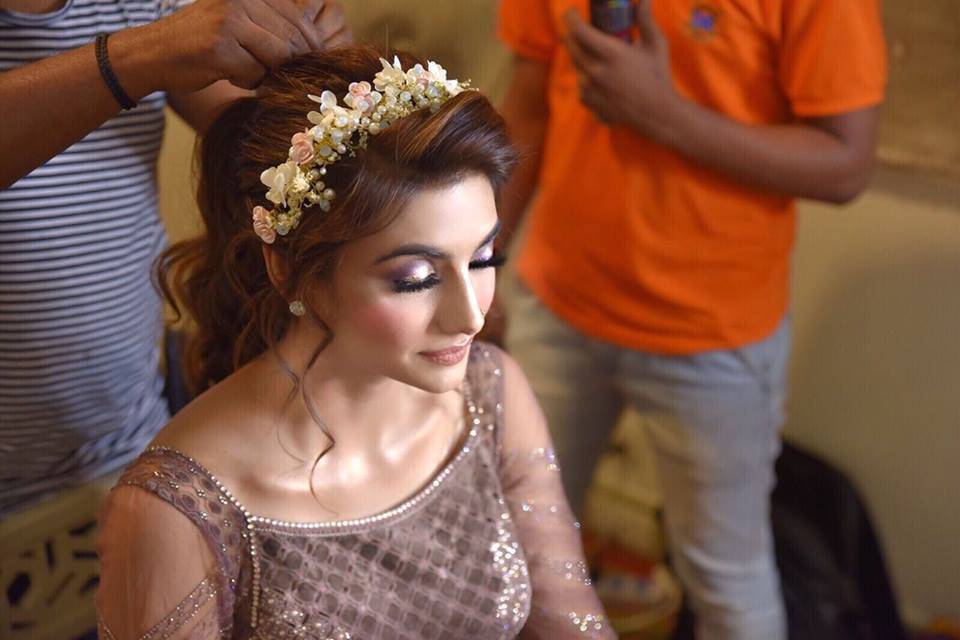 Bridal makeup