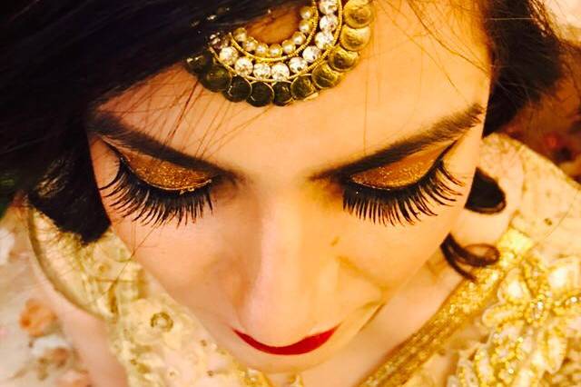 Bridal makeup