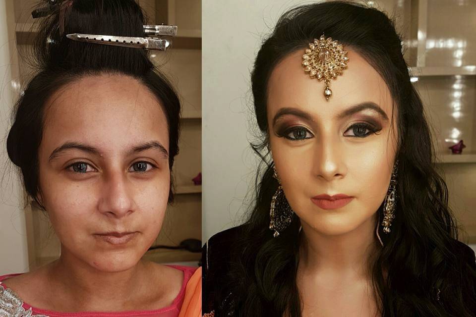 Bridal makeup