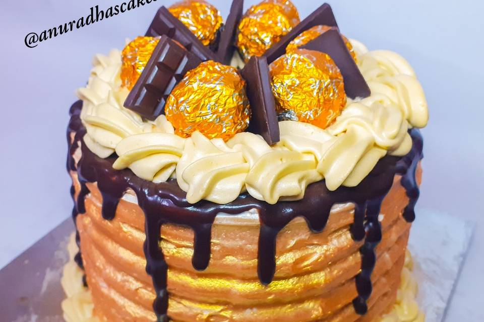 Chocolate golden surprise