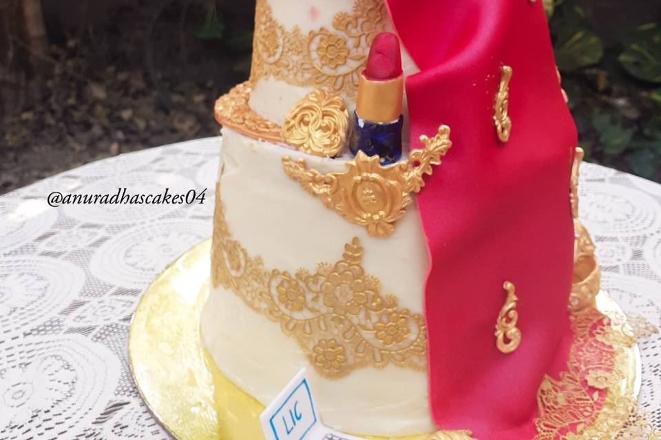 Two tier cake