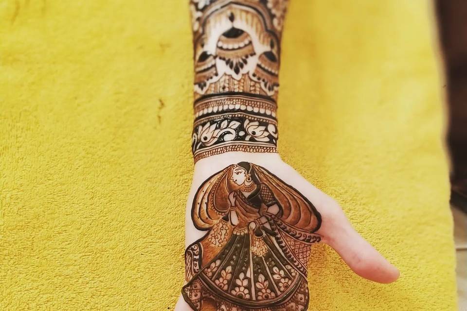 Ravi Mehandi Art