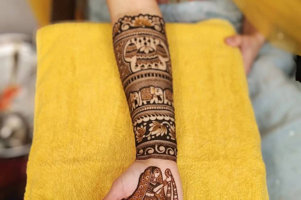 Ravi Mehandi Art