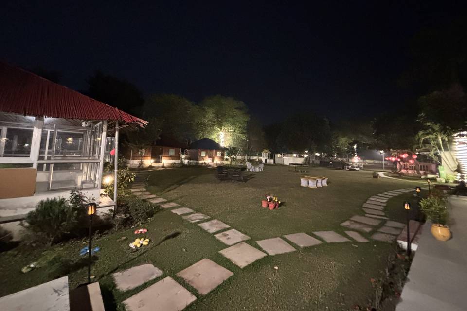 Lawn area