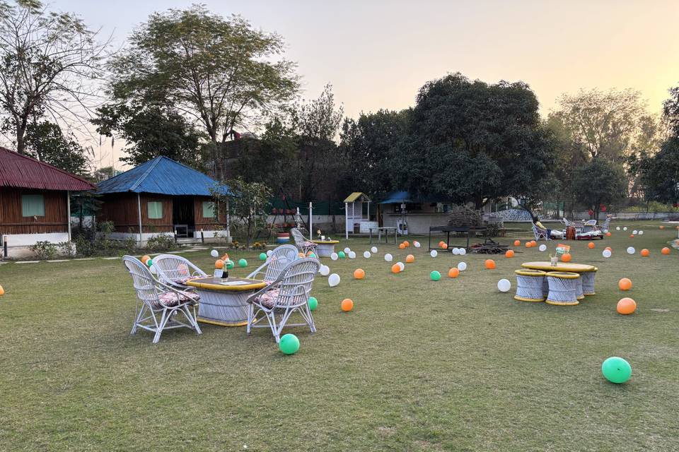 Lawn area