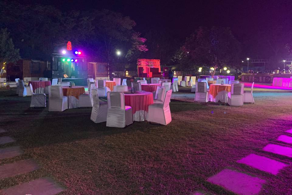 Lawn area