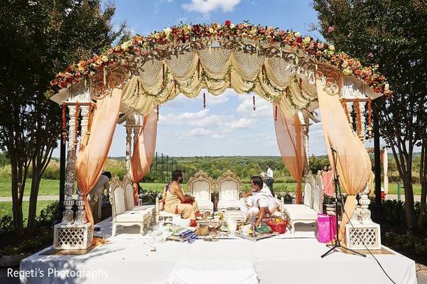 Open air Mandap setup