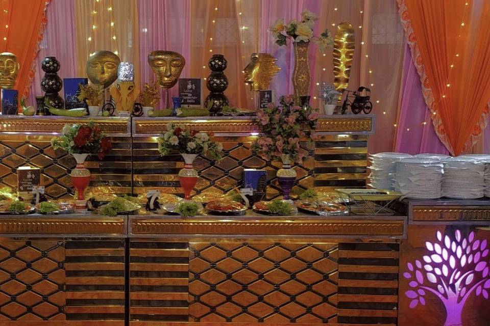 Catering setup