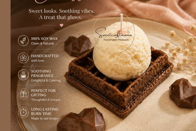 Waffle with iCe Cream