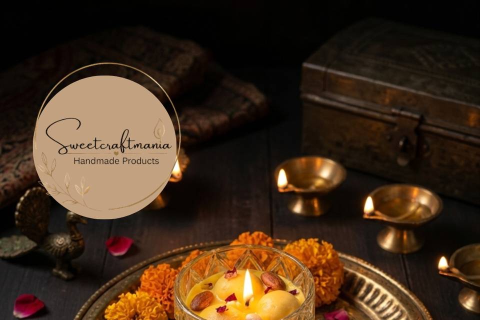 Rasmalai Candle