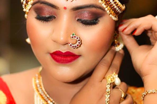 Bridal makeup