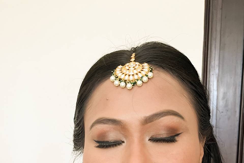 Bridal makeup