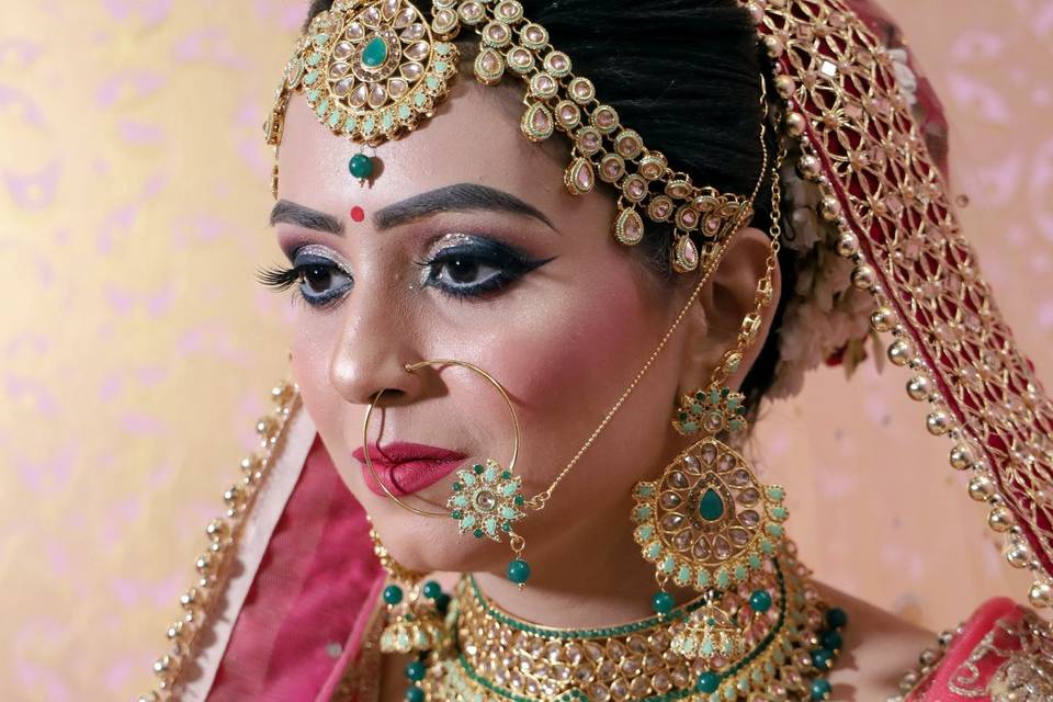 Bridal makeup