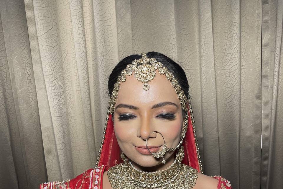 Bridal makeup