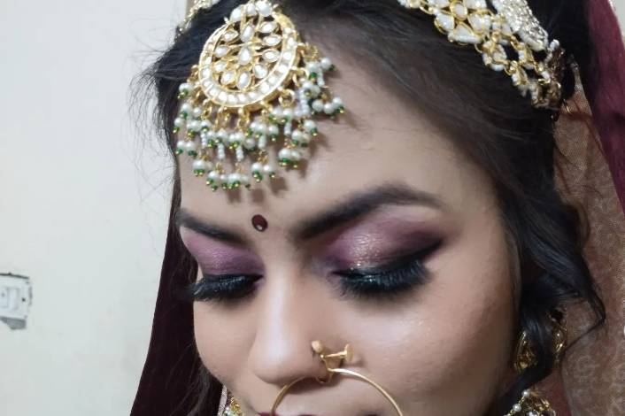 Bridal makeup